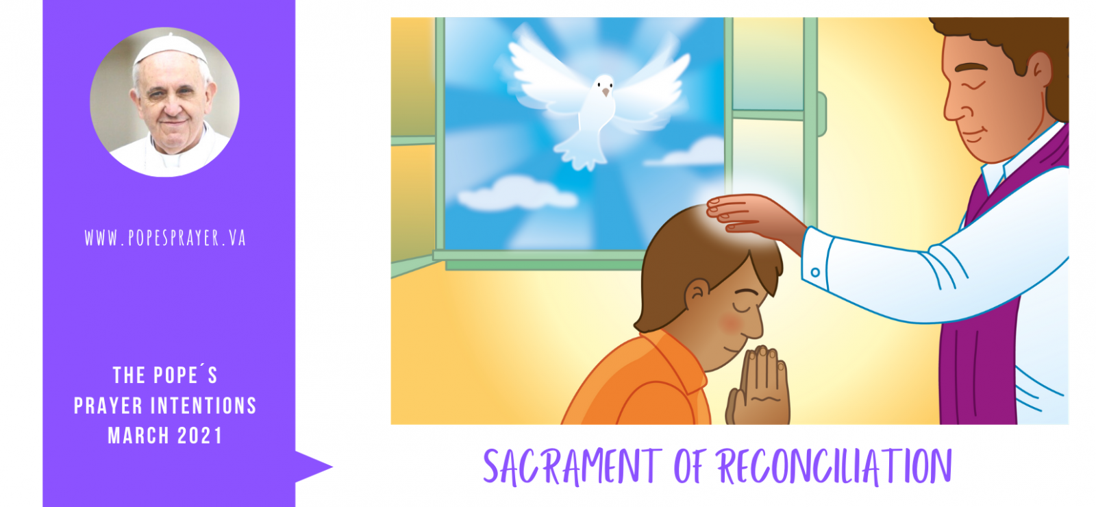 Pope's Prayer Intention for March Sacrament of Reconciliation